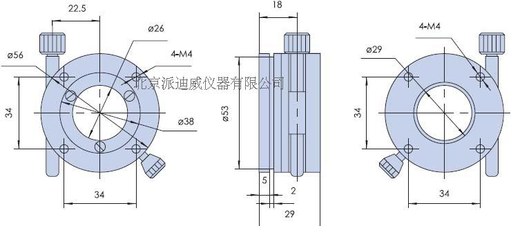 PX120-56精密型手動(dòng)旋轉(zhuǎn)臺(tái) 旋轉(zhuǎn)位移臺(tái) 粗調(diào)360°微調(diào)±3°轉(zhuǎn)盤(pán)